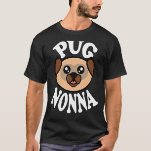 Camiseta Nonna Pug Fofa