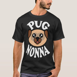 Camiseta Nonna Pug Fofa