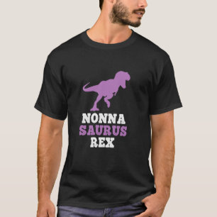 Camiseta Nonna Saurus Rex Dino Dinosaur NonnaSaurus Funny T