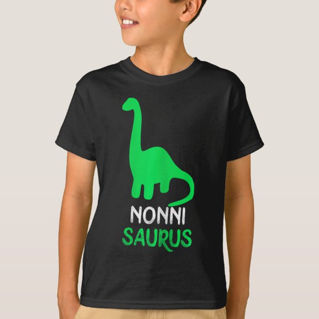 Camiseta Nonni-saurus Funny Dino Dinosaur Nonnisaurus (Frente)
