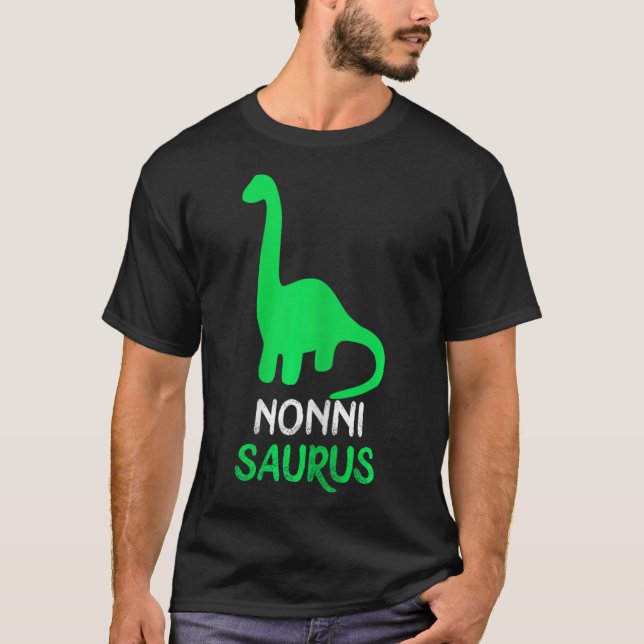 Camiseta Nonni-saurus Funny Dino Dinosaur Nonnisaurus (Frente)