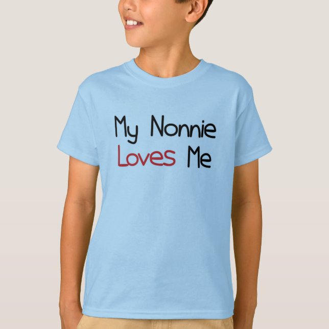 Camiseta Nonnie ama-me (Frente)