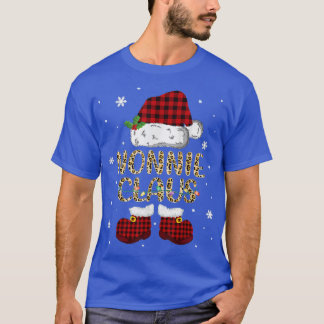 Camiseta Nonnie Clause Papai Noel Natal Feliz Família Xmas