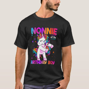 Camiseta Nonnie of the Festa de aniversário Boy Dabbing Uni