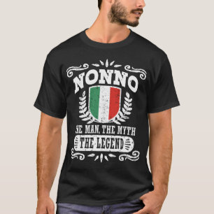 Camiseta Nonno o homem o mito a legenda