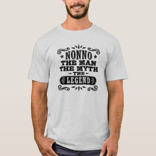 Camiseta Nonno o homem o mito a legenda