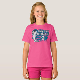 Camiseta Nono Aniversário da Criança Este Golfinho Legal é 