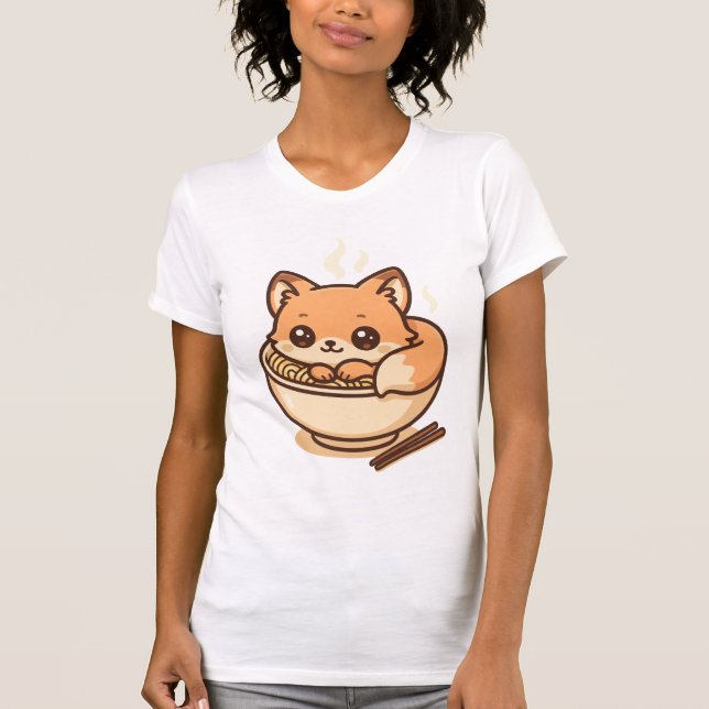 Camiseta Noodle Fox (Frente)