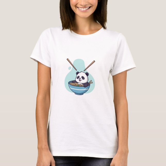 Camiseta Noodle Panda (Frente)