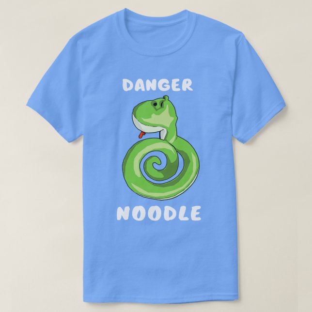 Camiseta Noodle Perigoso (Frente do Design)