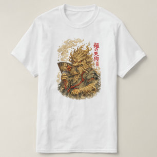 Camiseta Noodle Tengu – Monstro Mitológico Japonês Feito de