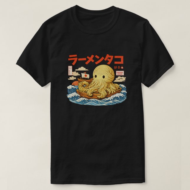 Camiseta Noodle Tide (Frente do Design)