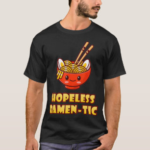 Camiseta Noodles Asiáticos Ramen-Tic Funny Cute Kawaii
