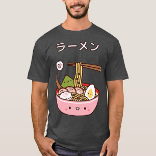 Camiseta Noodles De Ramen Japonês Cute