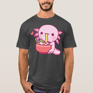 Camiseta Noodles De Ramen Japonês Que Comem Eixo-Cinto