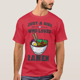 Camiseta Noodles Japoneses Engraçados Camiseiros Anime Lov