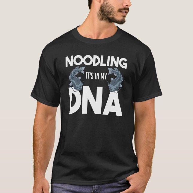 Camiseta Noodling Catfish Fishing Flathead Catfishing Noodl (Frente)