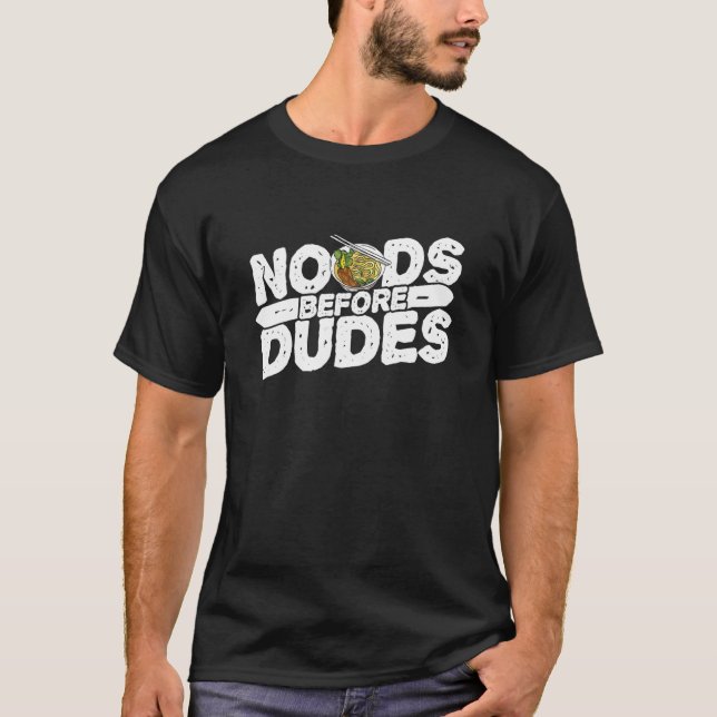 Camiseta Noods Antes Dos Dudes Noodles Femissam Feminista (Frente)