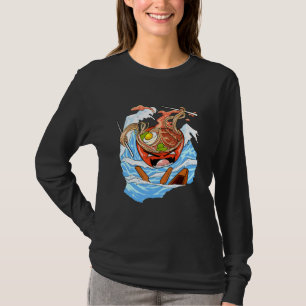 Camiseta Noods Instantâneos do Pho Bowl com raiva