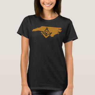 Camiseta Noord Carolina Masons Grand Lodge Freemason Padre