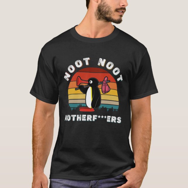 Camiseta Noot Pingu Shirt Noot Meme (Frente)