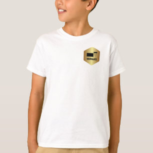 Camiseta Nopales.io - Edição Dourada / Branca UNIS