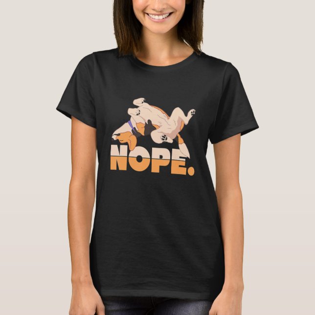 Camiseta Nope Beagle Dog (Frente)