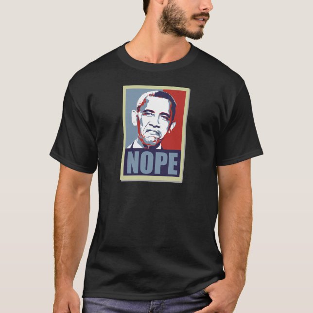 Camiseta nope obama (Frente)