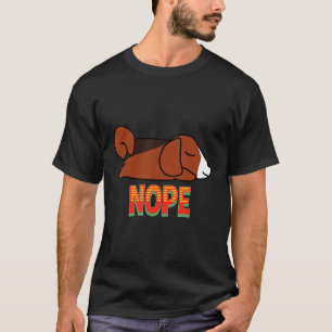 Camiseta Nope Sleeping Beagle