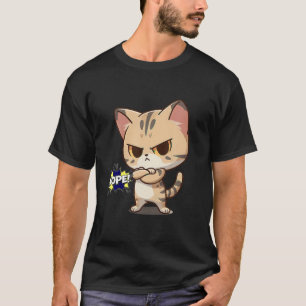 Camiseta Nope Stubborn Savannah Cat