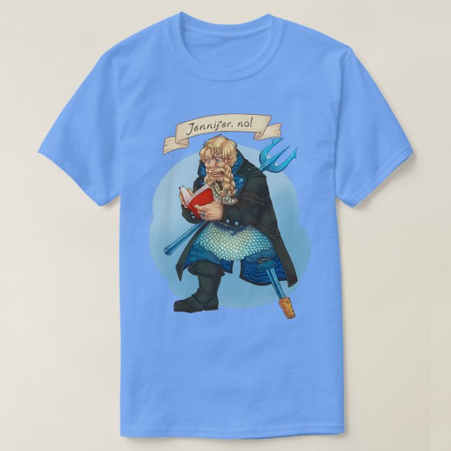 Camiseta noquot de quotJennifer (Frente do Design)