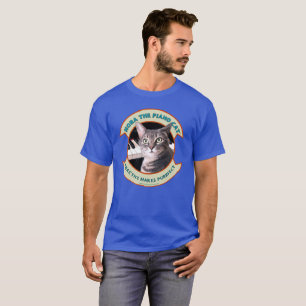 Camiseta Nora A Gata do Piano - T-Shirt