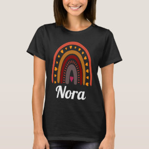 Camiseta Nora Colorful Rainbow mulengirl bebê ideia