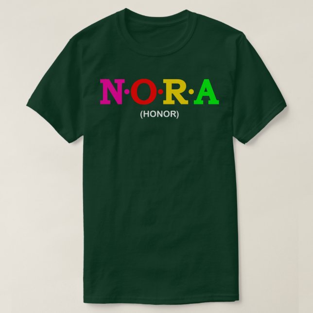 Camiseta Nora Honor (Frente do Design)
