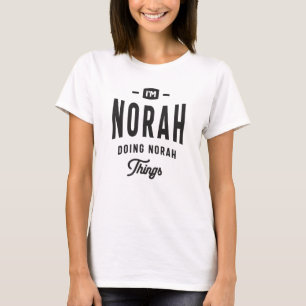 Camiseta Norah - Fazendo Coisas Norah