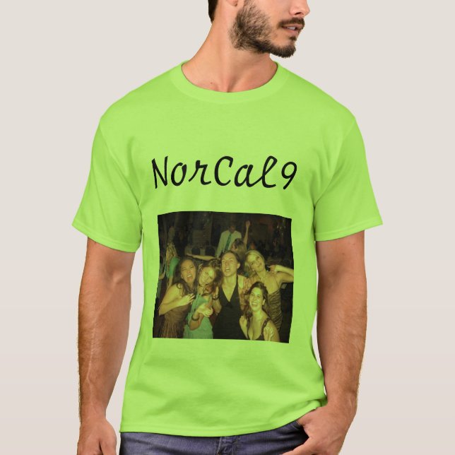 Camiseta NorCal9- lateralmente (Frente)