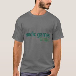 Camiseta Nordic Games gmbh divertido retrô