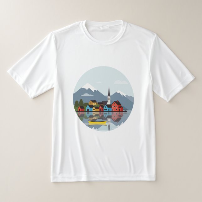 Camiseta Nordic landscape (Postura )