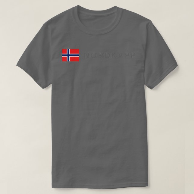 Camiseta Nordkapp Northcape Norway (Frente do Design)
