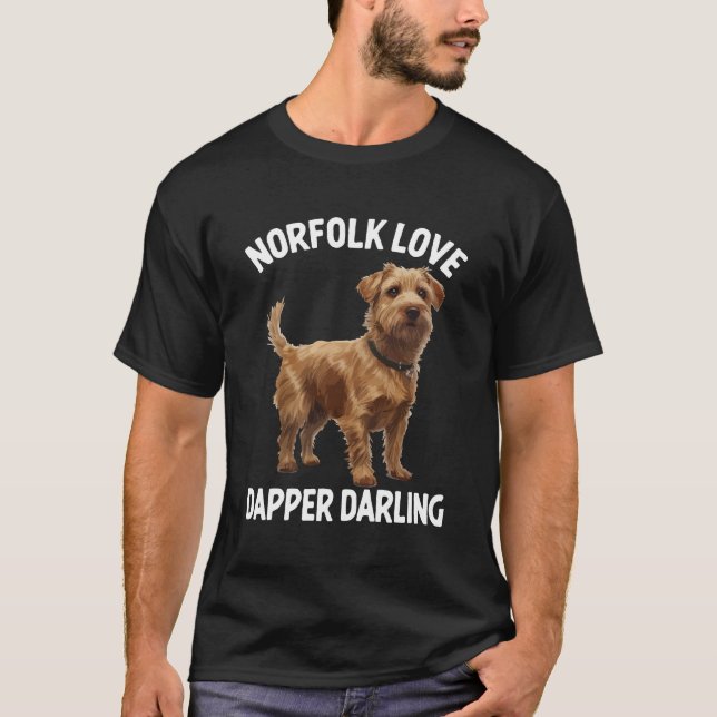 Camiseta Norfolk Love Dapper Querido (Frente)