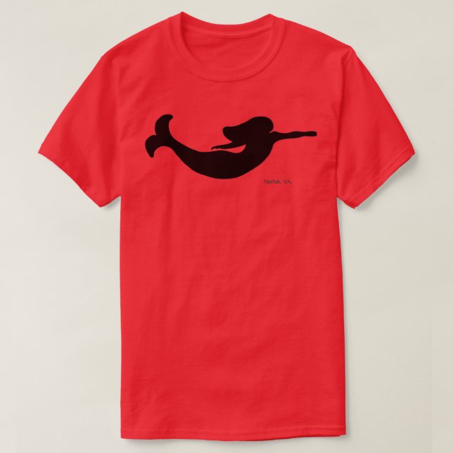Camiseta Norfolk Mermaid (Frente do Design)