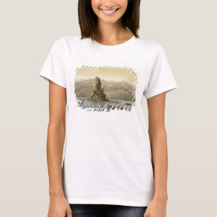 Camiseta Norfolk novo perto de Vancôver (gravura da cor)