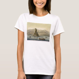 Camiseta Norfolk novo perto de Vancôver (gravura da cor)