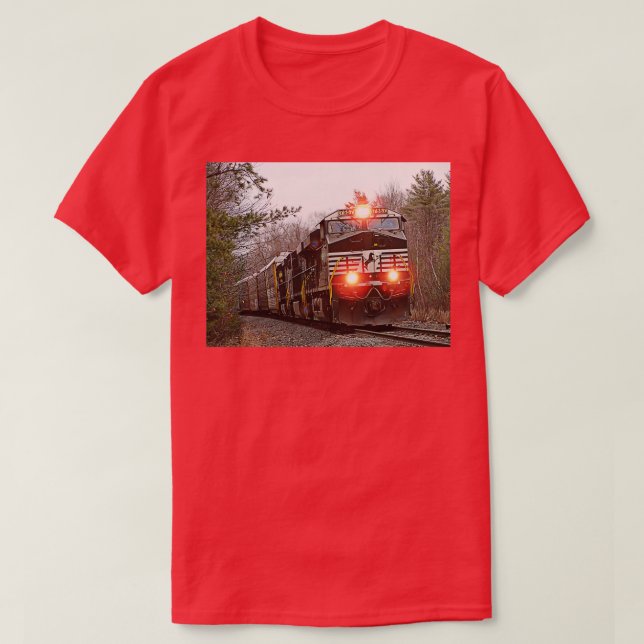 Camiseta Norfolk Southern 7557 em Gardner (Frente do Design)