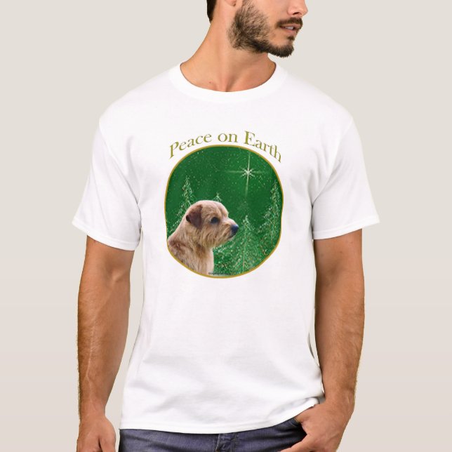 Camiseta Norfolk Terrier Peace (Frente)
