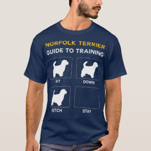 Camiseta Norfolk Terrier To Training Dog Obedience