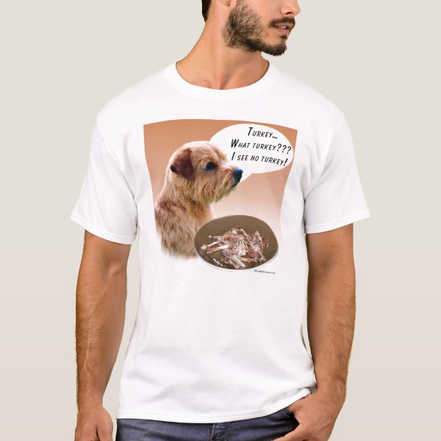 Camiseta Norfolk Terrier Turquia (Frente)