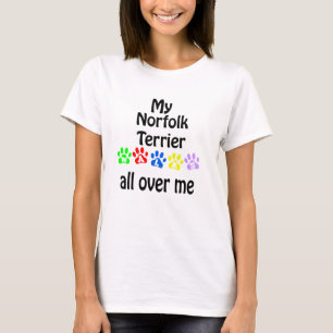 Camiseta Norfolk Terrier Walks Design