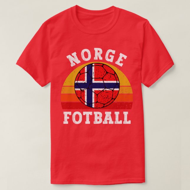 Camiseta Norge Fotball 1 (Frente do Design)