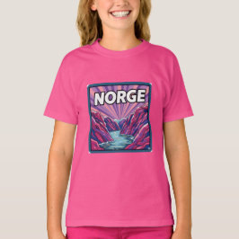 Camiseta Norge Norway Geirangerfjords Fjords Kids T-shirt